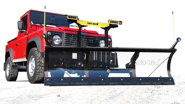 Land Rover Defender Schneepflug