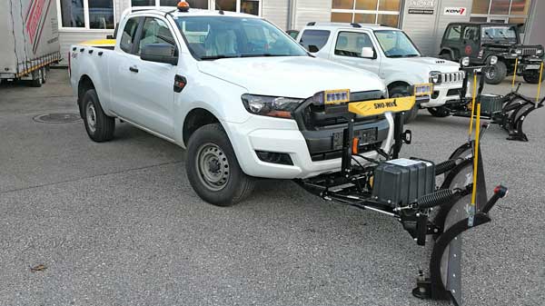 Ford Ranger Schneepflug