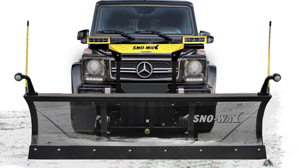 Mercedes G Schneepflug
