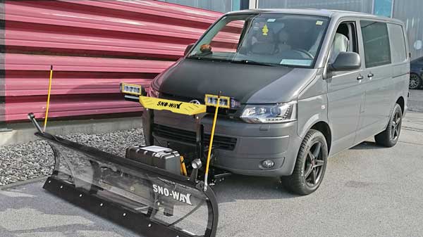 VW T5 Schneepflug
