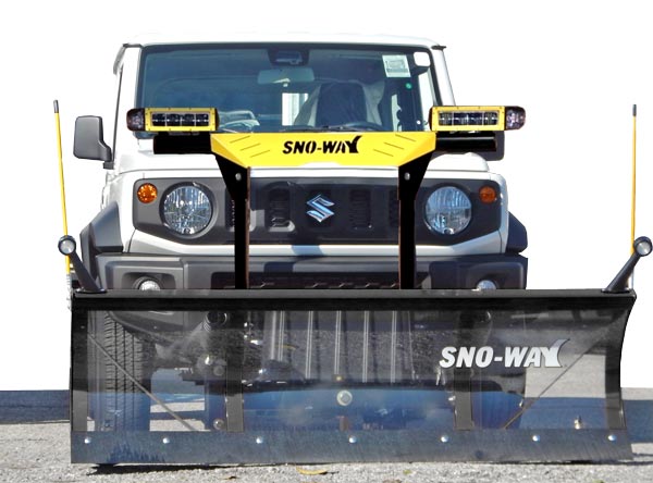 Sno-Way Schneepflug am Suzuki Jimny GJ, Taubenreuther �sterreich
